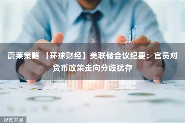 蔚莱策略 【环球财经】美联储会议纪要：官员对货币政策走向分歧犹存