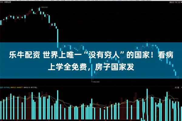 乐牛配资 世界上唯一“没有穷人”的国家！看病上学全免费，房子国家发